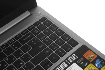Ноутбук Tecno MegaBook T15DA Ryzen 5 7430U 8Gb SSD512Gb AMD Radeon Graphics 15.6" IPS FHD (1920x1080) Windows 11 Home grey WiFi BT Cam 6140mAh (71003300345)