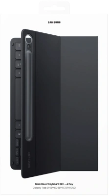 Чехол-клавиатура Samsung для Samsung Galaxy Tab S10 FE EF-DX720UBRGRU поликарбонат/полиуретан черный