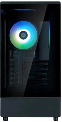 Корпус Zalman P10 черный без БП mATX 6x120mm 2x140mm 1xUSB3.0 audio bott PSU