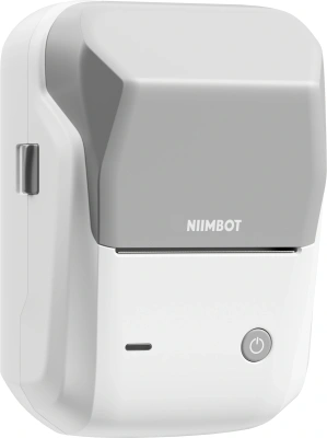 Термопринтер Niimbot B1 (1746887) 203dpi 50мм/с/USB/BT для печ.этик. серебристый