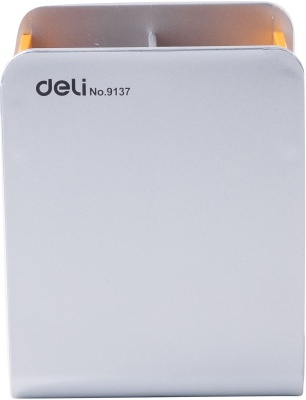 Подставка Deli E9137 для письменных принадлежностей 90х80х110мм ассорти пластик