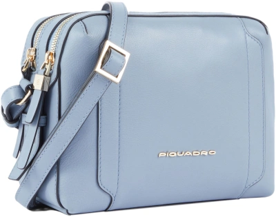 Сумка кросс-боди женская Piquadro Circle BD4870W92/AZ3 голубая натур.кожа