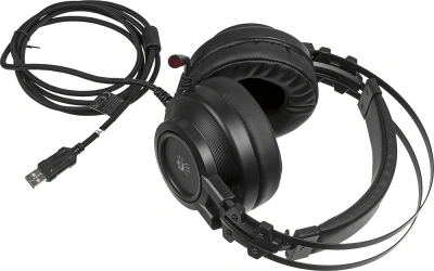 Наушники с микрофоном A4Tech Bloody G525 черный 2м мониторные оголовье (G525 BLACK)