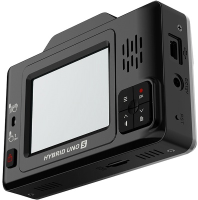 Видеорегистратор с радар-детектором Silverstone F1 Hybrid UNO S черный 1080p 140гр. GPS AIT 8336