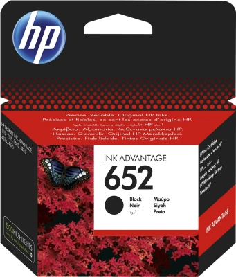 Картридж струйный HP 652 F6V25AE черный печ.гол.в компл. (360стр.) для HP DJ IA 1115/2135/3635/4535/3835/4675
