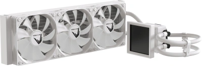 Система водяного охлаждения Formula Ice Jet Vision 360 ARGB Soc-AM5/AM4/1200/2066/1700/1851 белый 4-pin 1-27dB Al+Cu LCD 315W 2020gr Ret (ICE JET VISION 360 WH)