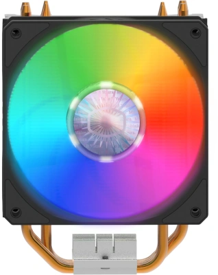 Устройство охлаждения(кулер) Cooler Master Hyper 212 ARGB ARGB Soc-AM5/AM4/1200/1700/1851 серебристый/черный 4-pin 9-31dB Al+Cu 150W 465gr Ret (RR-2V2L-18PA-R1)