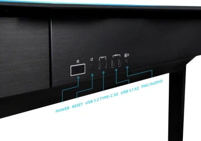 Корпус Lian-Li DK07X черный без БП E-ATX 12x120mm 4x140mm 2xUSB3.0 audio bott PSU