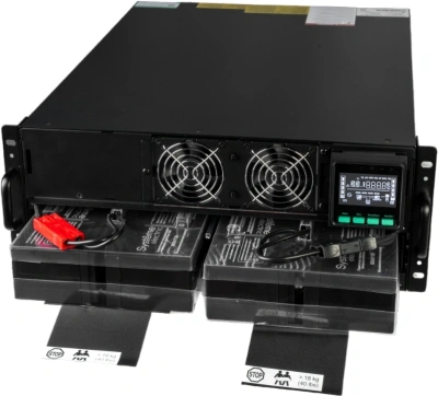 Источник бесперебойного питания Systeme Electriс SRT SRTSE6KRTXLIG2-NC 6000Вт 6000ВА черный Gen 2