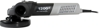 Углошлифовальная машина Интерскол УШМВ-125/1200Э 1200Вт 10000об/мин рез.шпин.:M14 d=125мм (915.0.0.40)
