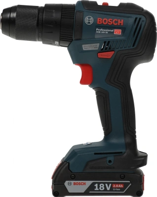Дрель-шуруповерт Bosch GSB 18V-50 + L аккум. патрон:быстрозажимной (кейс в комплекте) (06019H5100)