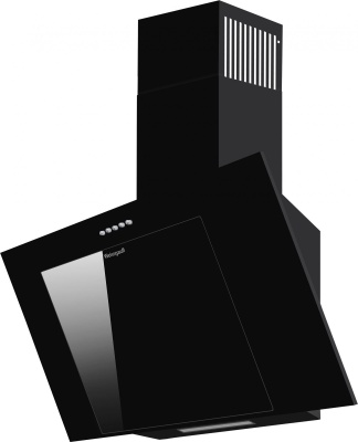 Вытяжка каминная Weissgauff Sigma 60 PB BL черный управление: кнопочное (1 мотор)