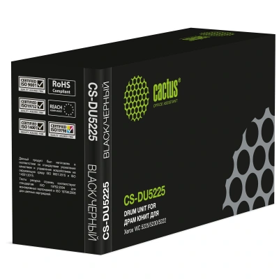 Блок фотобарабана Cactus CS-DU5225 101R00434 ч/б:50000стр. для WC 5225/5230/5222 Xerox
