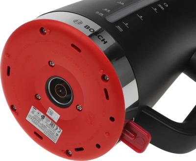 Чайник электрический Bosch TWK4M 1.7л. черный корпус: пластик (TWK4M223)