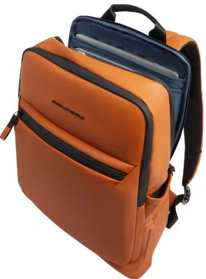 Рюкзак мужской Piquadro Corner 2.0 CA6465C2OW/CU оранжевый полиуретан/полиэстер