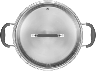 Кастрюля-пароварка Rondell RDS-1103 16.7л. d=26см (с крышкой) стальной