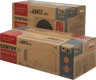 Сплит-система Centek CT-65K12 WiFi белый