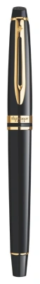 Ручка перьев. Waterman Expert 3 (S0951640) Black Laque GT F сталь подар.кор.