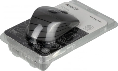 Мышь A4Tech Fstyler FG30S серый оптическая 2000dpi silent беспров. USB 6but (FG30S GREY)