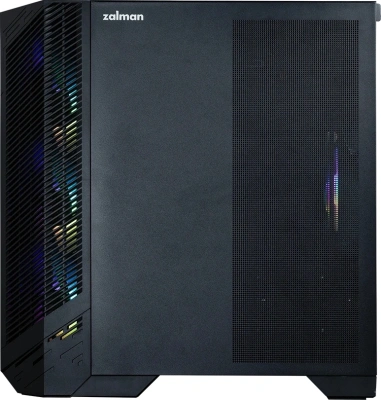 Корпус Zalman D50 черный без БП ATX 6x120mm 4x140mm 2xUSB3.0 audio bott PSU