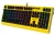 Клавиатура A4Tech B810RC Punk механическая желтый/черный USB for gamer LED (B810RC ( PUNK YELLOW )) кабель 1.8м