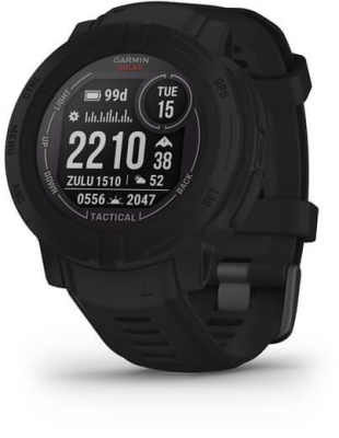 Смарт-часы Garmin Instinct 2 Solar 45мм 0.9" AMOLED корп.черный рем.черный (010-02627-03)