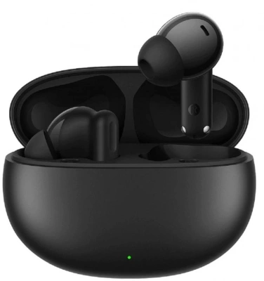 Гарнитура внутриканальные Realme Buds Techlife черный беспроводные bluetooth в ушной раковине (6975840261383)