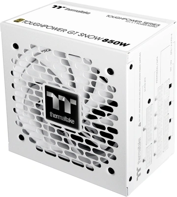 Блок питания Thermaltake ATX 850W Toughpower GT Gen.5 SNOW 80+ gold 24pin APFC 120mm fan 6xSATA Cab Manag RTL
