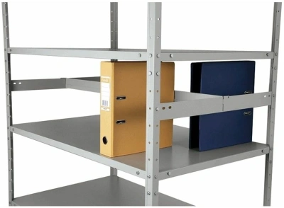 Стеллаж Практик MS Standart 150KD/75x40/4 пол.:4 разборная 1500x750x400мм серый (S24099024402)