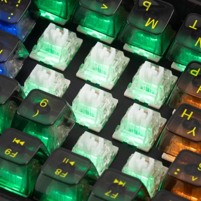 Клавиатура Оклик 915GK механическая черный USB for gamer (1790371) кабель 1.8м