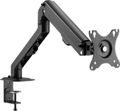 Кронштейн для мониторов Ultramounts UM728 черный 17"-27" макс.7кг крепление к столешнице поворот и наклон