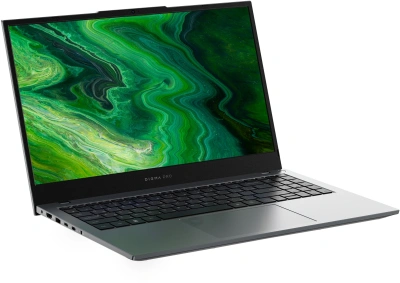 Ноутбук Digma Pro Fortis M Core i7 1355U 16Gb SSD512Gb Intel Iris Xe graphics 15.6" IPS FHD (1920x1080) Windows 11 Pro grey WiFi BT Cam 4250mAh (DN15P7-ADXW05)
