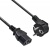 Кабель Buro BU-PCAB-ZP2 IEC C13 Евровилка угловой 5м черный (пакет)
