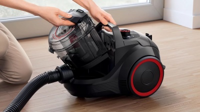 Пылесос Bosch BGS21POW2 2000Вт черный/красный