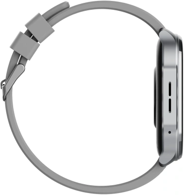 Смарт-часы Tecno Watch 3 Active 2.04" LCD корп.серебристый рем.серебристый (W03A)