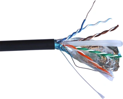 Кабель информационный Lanmaster TWT-6FTP-UNV кат.6 FTP 4 пары LSZH 305м белый