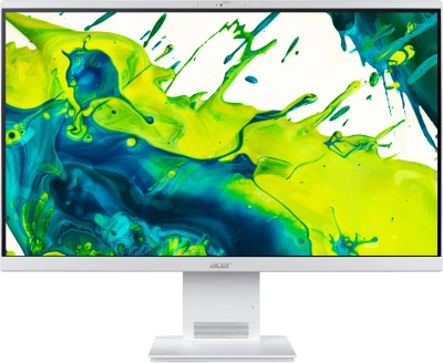 Моноблок Acer Aspire S27B-UGMTL-H 27" Full HD Core Ultra 7 155H (1.4) 16Gb SSD512Gb Arc graphics Eshell GbitEth WiFi BT 90W клавиатура мышь Cam белый 1920x1080