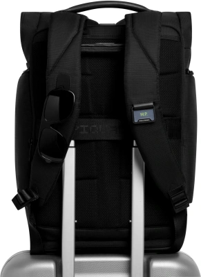Рюкзак Piquadro Sync CA7190W145/N роллтоп черный натур.кожа/нейлон
