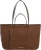 Деловая сумка тоут женская Piquadro Circle BD7136W92/MS с отделением для ноутбука 14" коричневая замша/натур.кожа