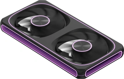 Вентилятор для корпуса Formula Air Fusion 2 Reverse ARGB 120х120x28 черный 4-pin 39.11дБ (упак.:2шт) (AIR FUSION 2 BK REVERSE) Ret