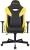 Кресло игровое Knight Thunder 5X черный/желтый экокожа крестов. металл Кресло игровое Knight Thunder 5X черный/желтый экокожа крестов. металл