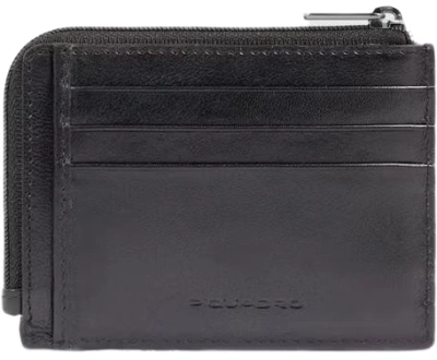 Чехол для кредитных карт Piquadro Philip PP4822W136R/N черный натур.кожа