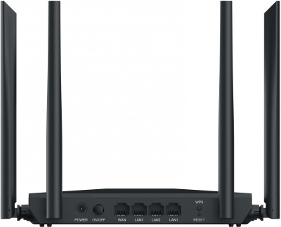Роутер беспроводной Netis NC65 AC1200 10/100/1000BASE-TX черный