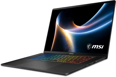Ноутбук MSI Stealth 16 AI+ B3WH-013RU Core Ultra 9 386H 32Gb SSD1Tb NVIDIA GeForce RTX5070Ti 12Gb 16" OLED QHD+ (2560x1600) Windows 11 Home black WiFi BT Cam (9S7-263111-013)