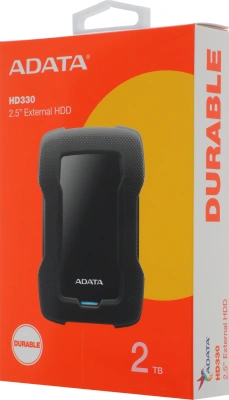 Жесткий диск A-Data USB3.0 2TB AHD330-2TU31-CBK HD330 DashDrive Durable 2.5" черный
