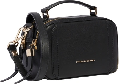 Сумка женская Piquadro Circle BD6655W92/N черная натур.кожа