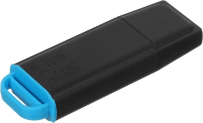 Флеш Диск Kingston 128GB DataTraveler Exodia DTXG2/128GB USB3.0 черный/голубой