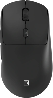 Мышь Оклик 489MW черный оптическая 3200dpi silent беспров. BT/Radio USB 6but (1885440)