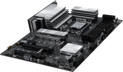 Материнская плата MSI PRO Z890-P WIFI6E Soc-1851 Intel Z890 4xDDR5 ATX AC`97 8ch(7.1) 5Gigabit RAID+HDMI+DP