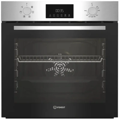 Духовой шкаф Электрический Indesit IBFTE 3644 IX нержавеющая сталь/серебристый